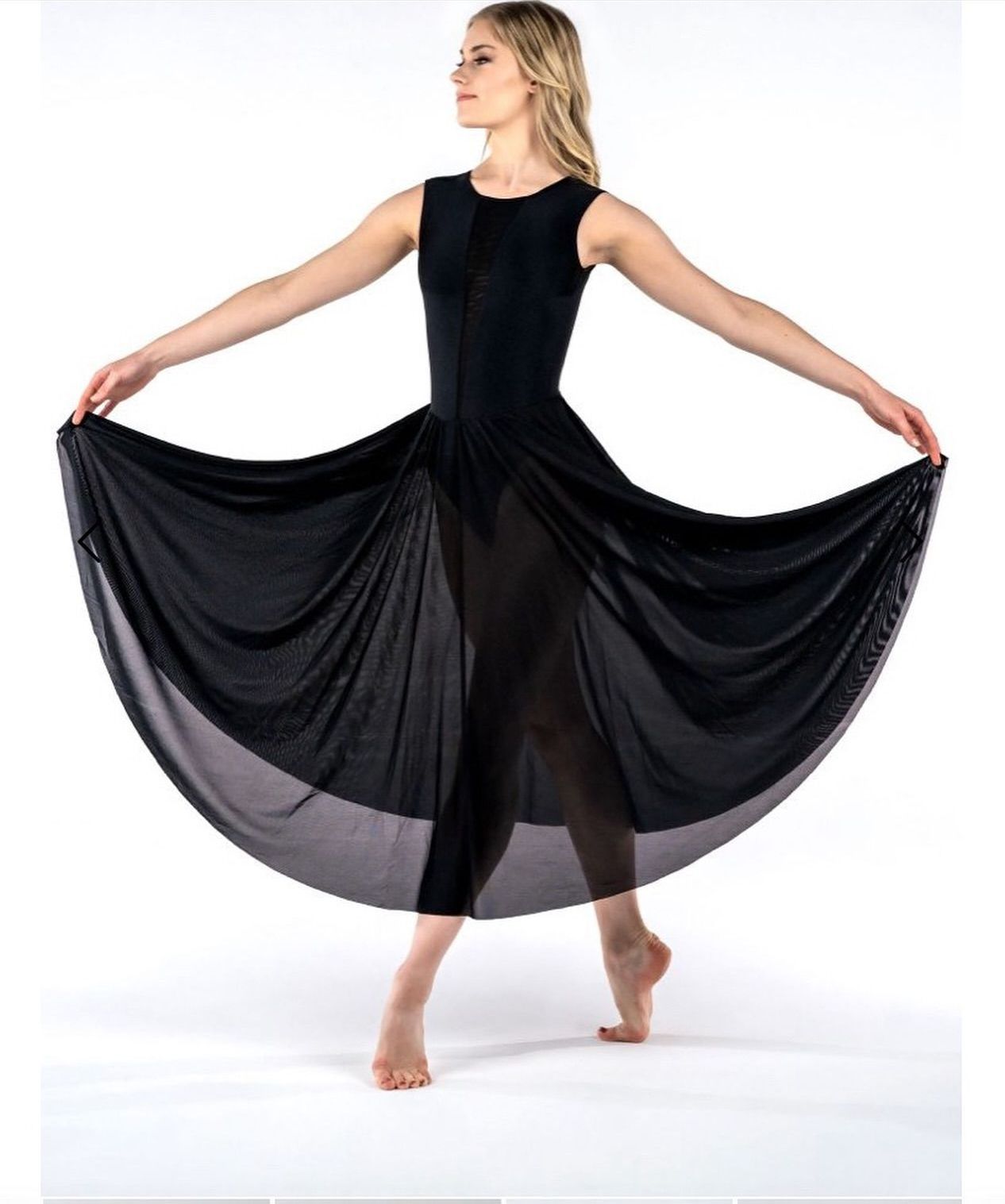 A Woman In A Black Dress Is Dancing On A White Background — Dance Jam In Burnside, QLD