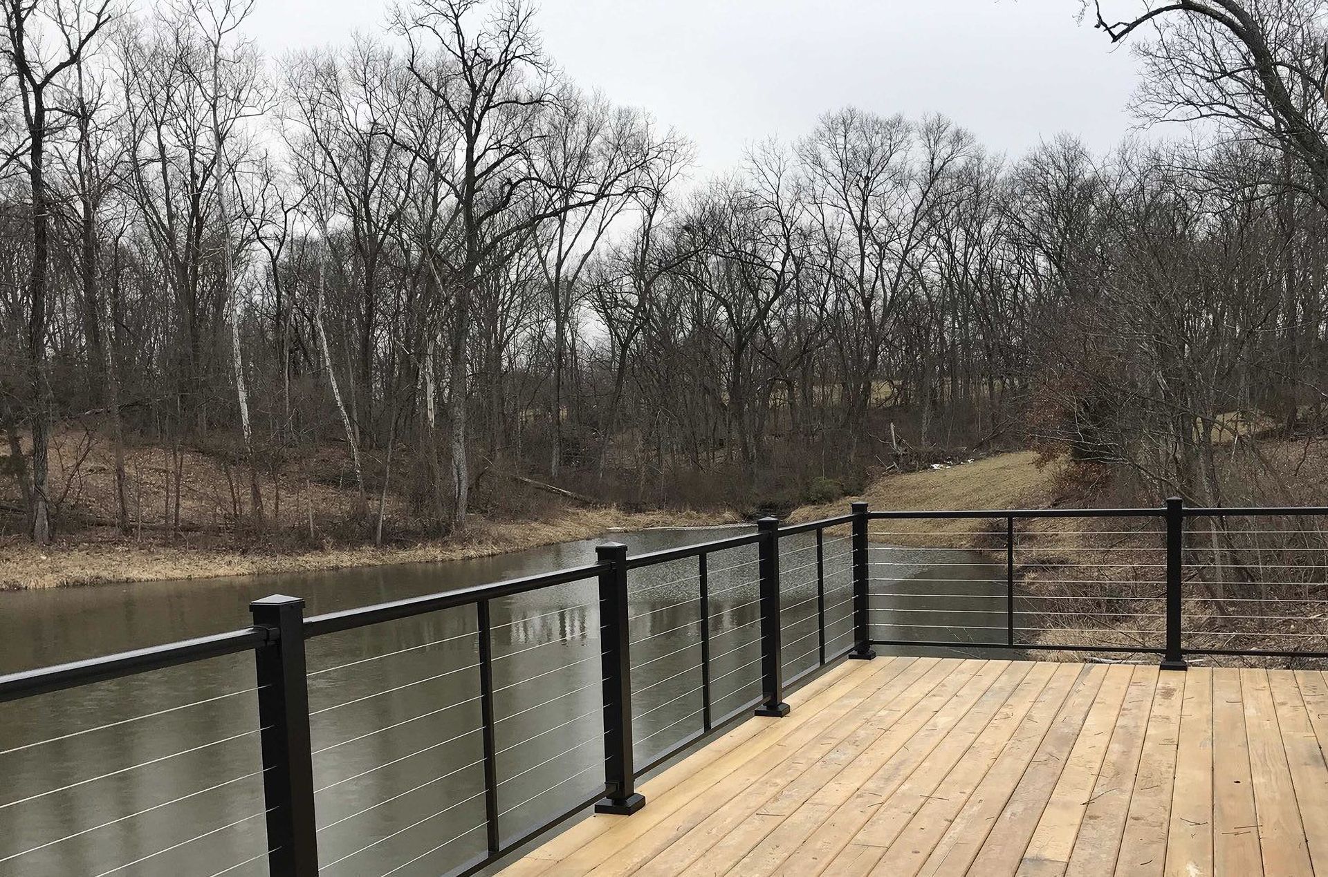 Decking and Railing: Cable Railing - Dock Solutions of Kentucky | Lexington, KY