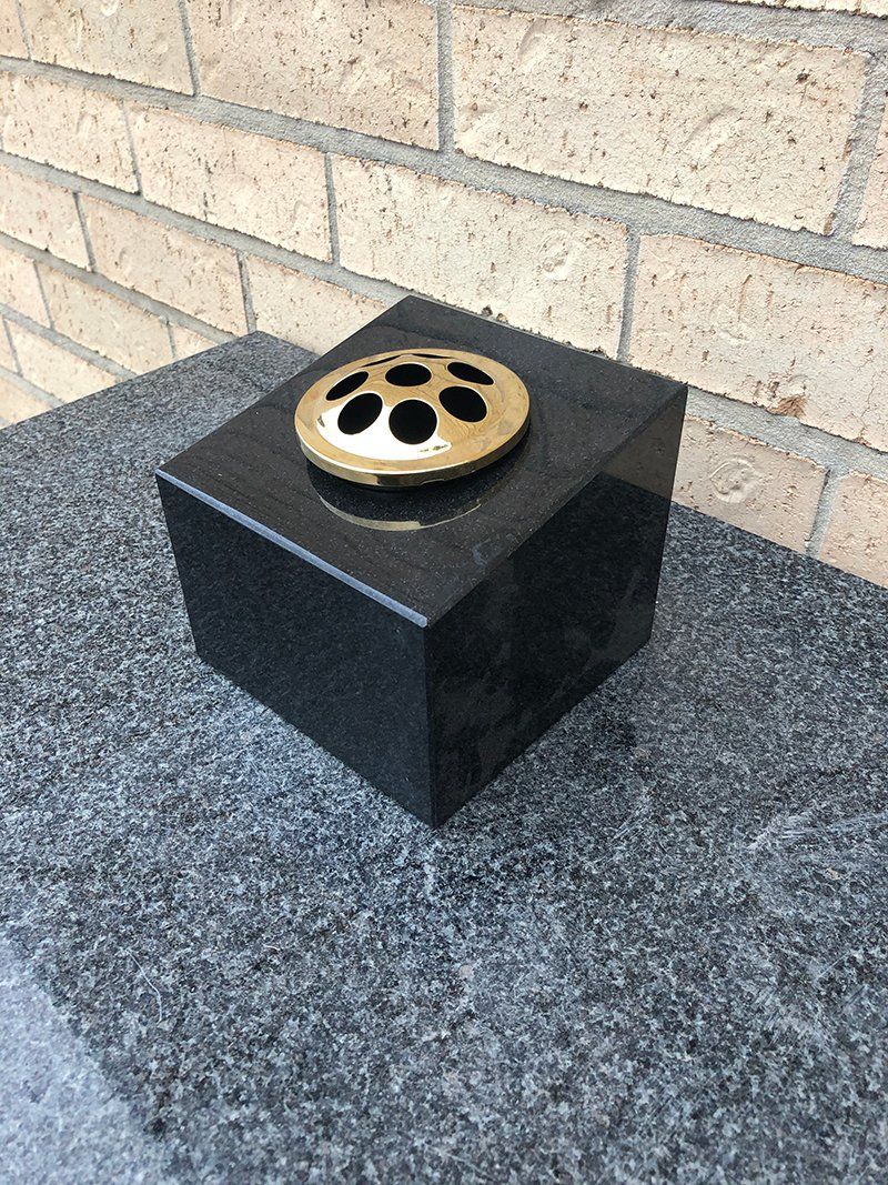 Black Box Shape Vases 2 — S.R. Horder Monumental Masons in Rutherford, NSW