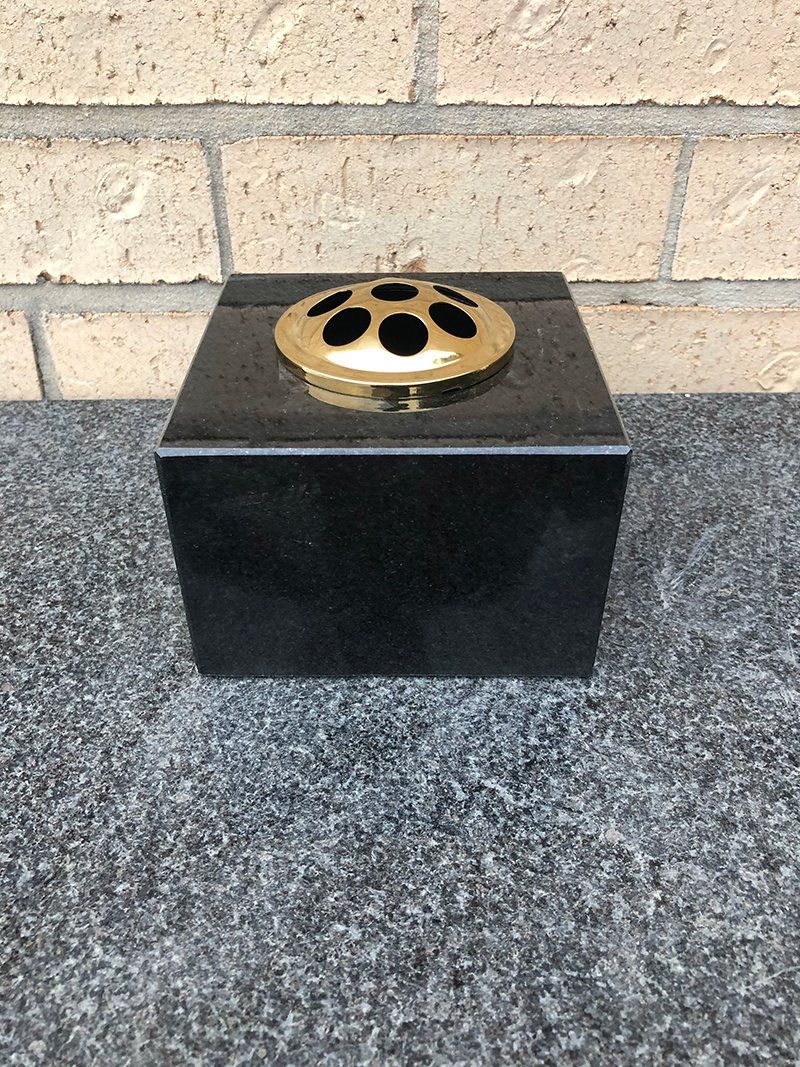 Black Box Shape Vases — S.R. Horder Monumental Masons in Rutherford, NSW