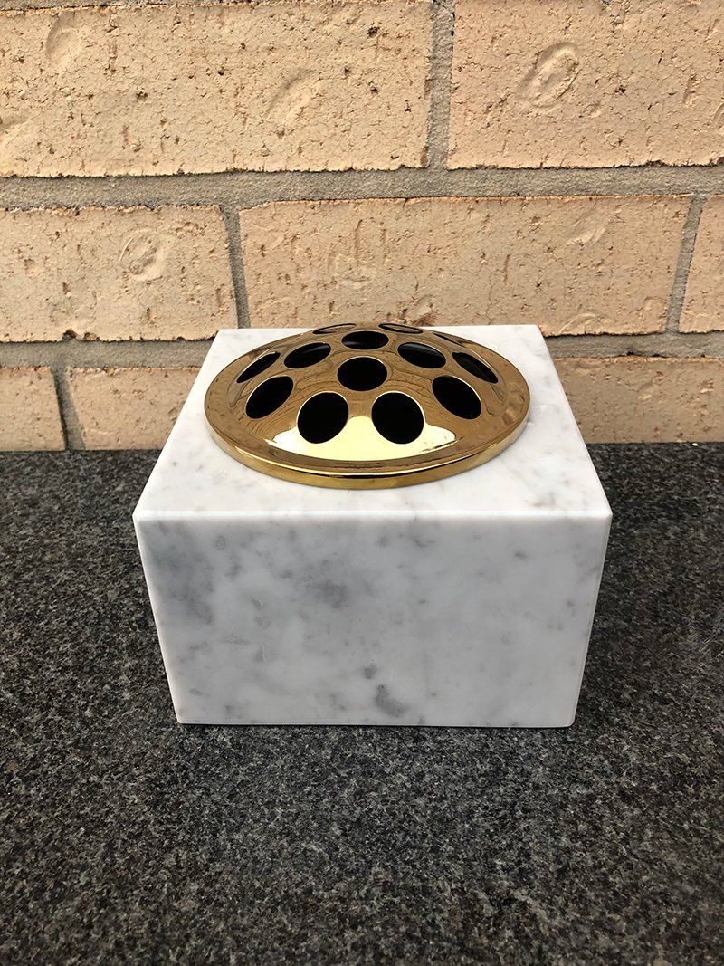 White Box Shape Vases — S.R. Horder Monumental Masons in Rutherford, NSW