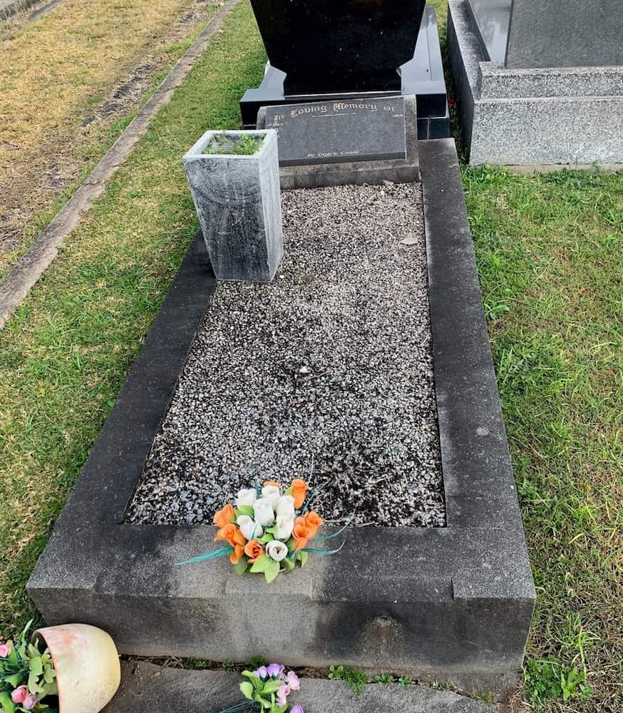 Before Grave Restoration — S.R. Horder Monumental Masons in Rutherford, NSW