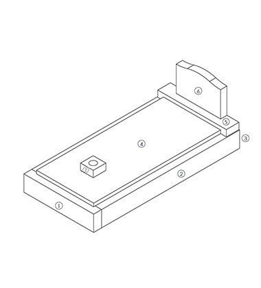 Single Monument Diagram — S.R. Horder Monumental Masons in Rutherford, NSW