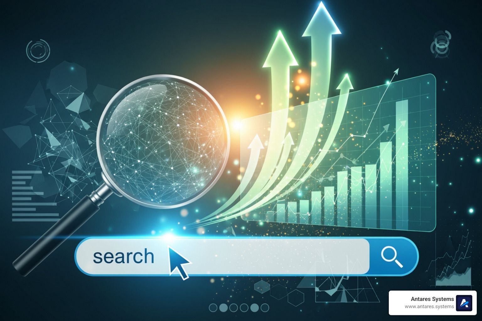 search marketing concept - marketing seo sem