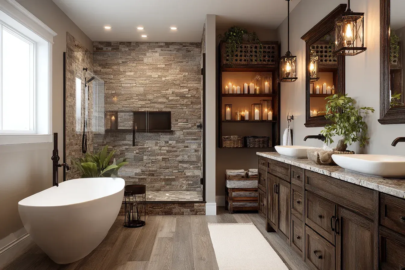 A Vancouver bathroom countertop replacement with premium quartz, undermount sinks, and waterfall edges. Seamless installation paired with modern vanities and upgraded fixtures. A top choice for luxury bathroom renovations across Metro Vancouver.