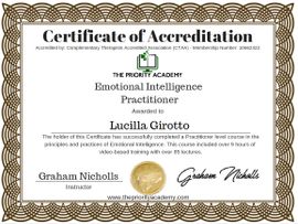 Lucilla Girotto EQ Emotional Intelligence Practitioner Mental Emotional Health Campbell River BC Canada