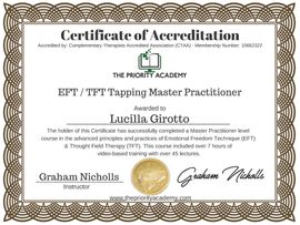 Lucilla Girotto EFT Tapping Master Practitioner Mental Emotional Health Campbell River BC Canada