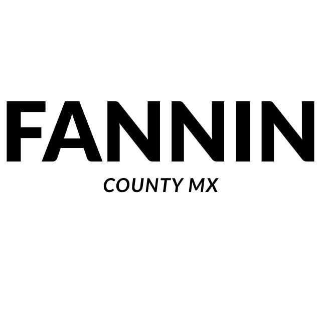 FANNIN, with COUNTY MX text below, in a simple, bold font.
