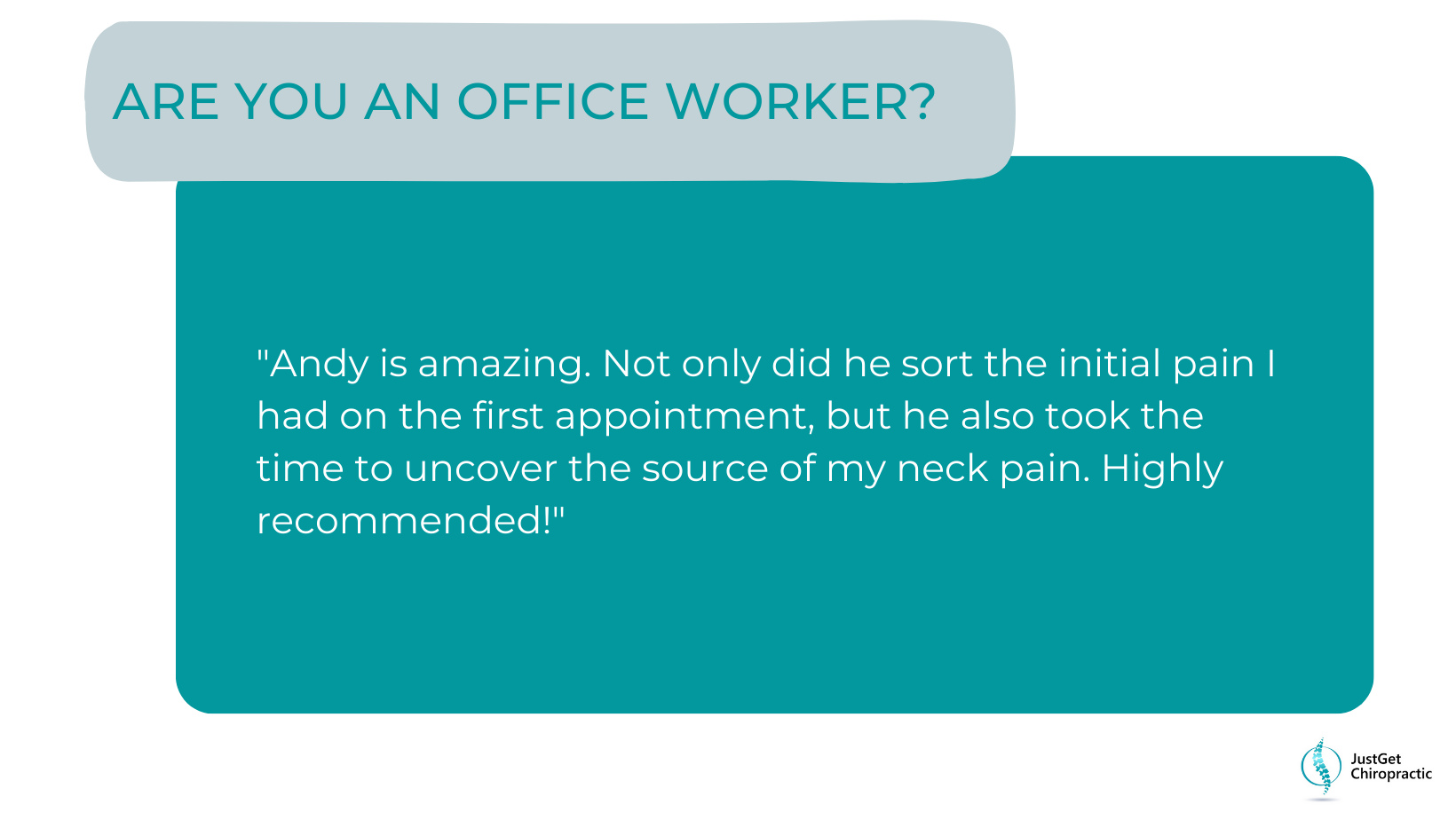 JustGet Chiropractic | Chiropractor | Abingdon | Back Pain