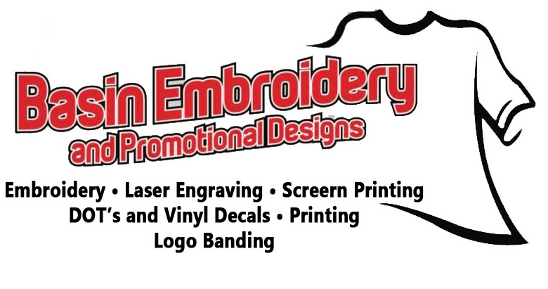 Basin Embroidery and Promotional Designs logo