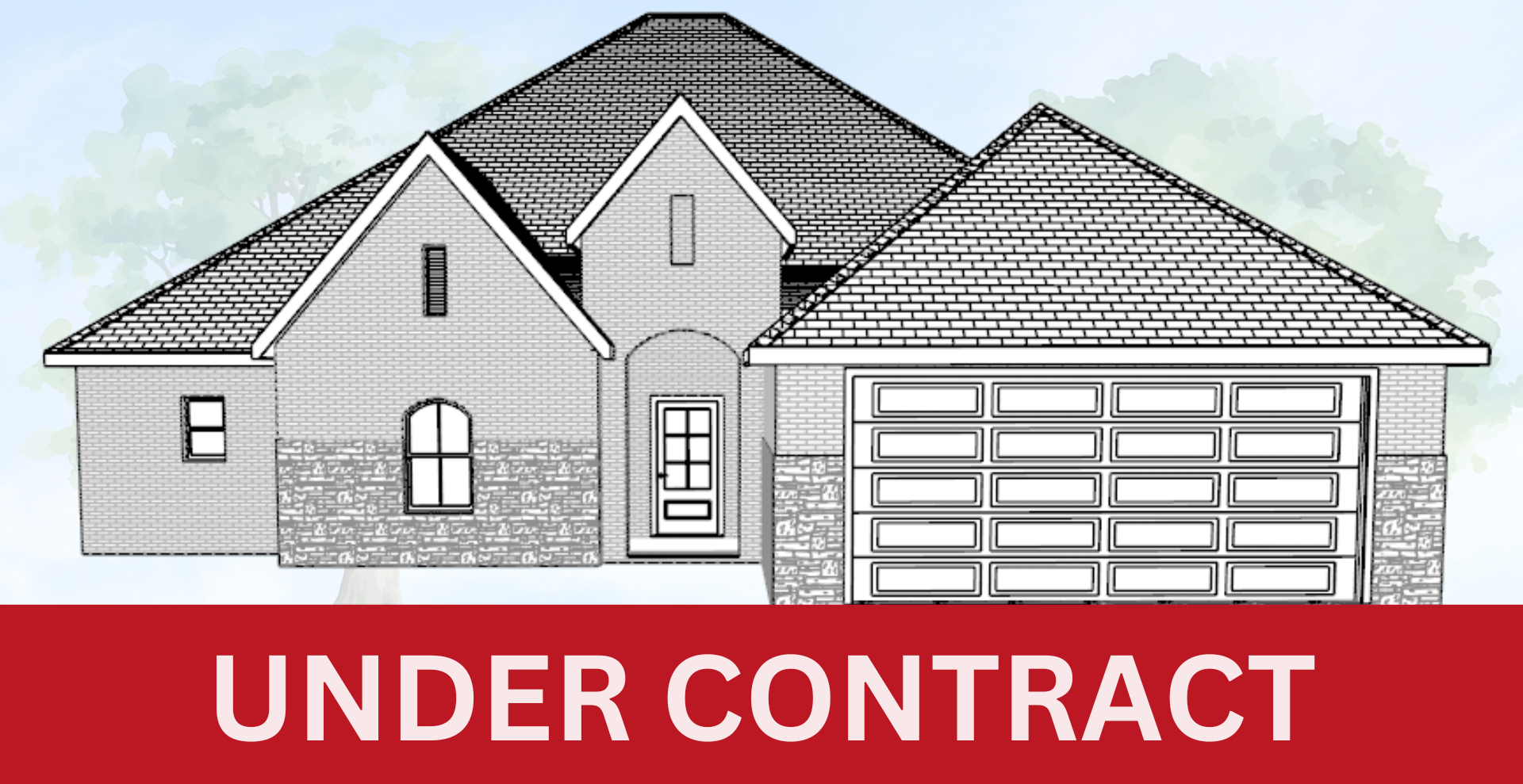 home that is under contract before the finishing pictures are taken
