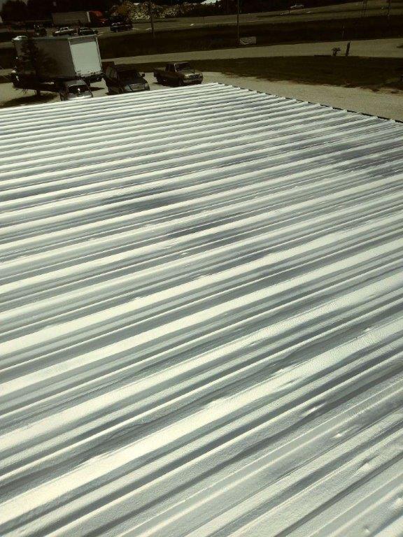 Aluminum coating roof 15 year warranty roof