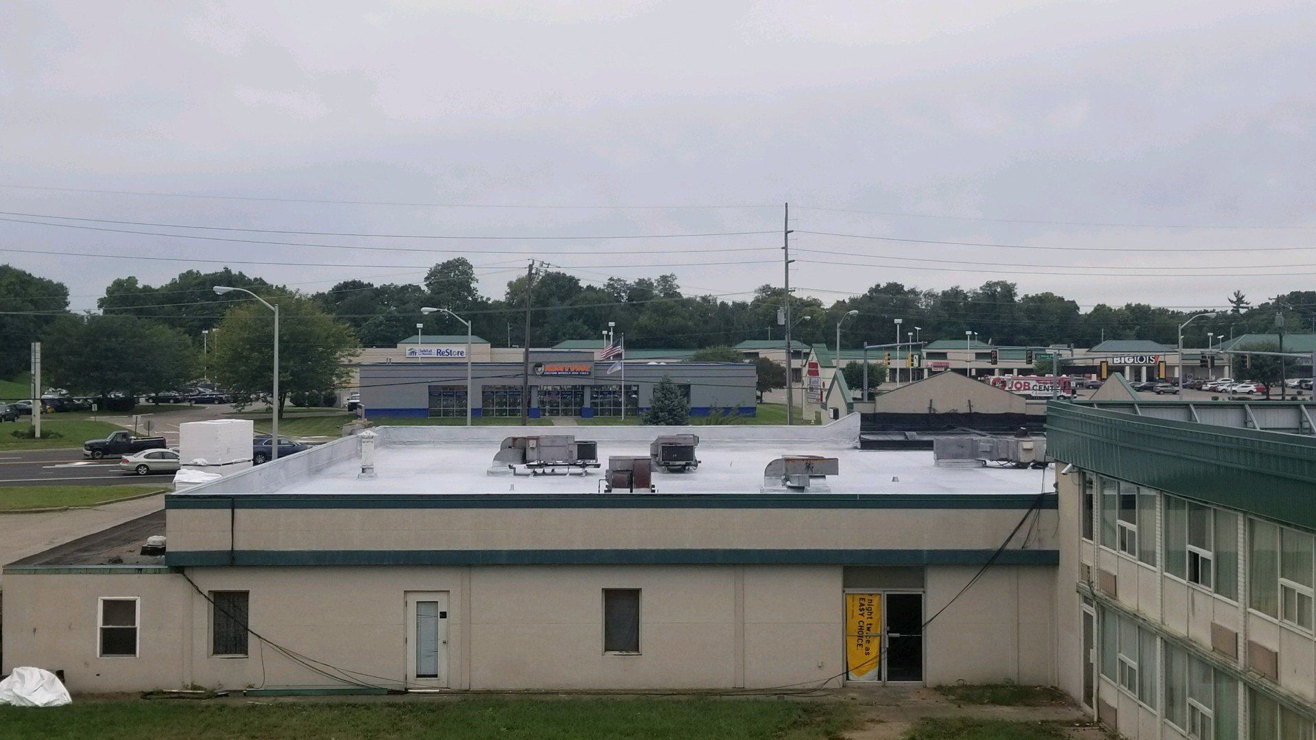 Aluminum coating roof 15 year warranty roof