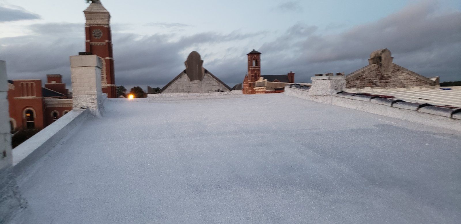 Aluminum chip roof 20 year roof warranty 