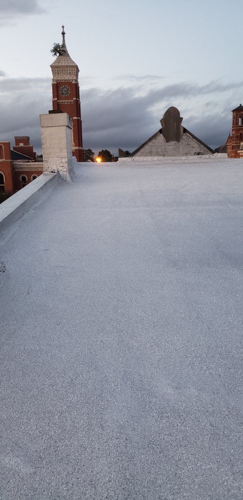 Aluminum coating roof 15 year warranty roof