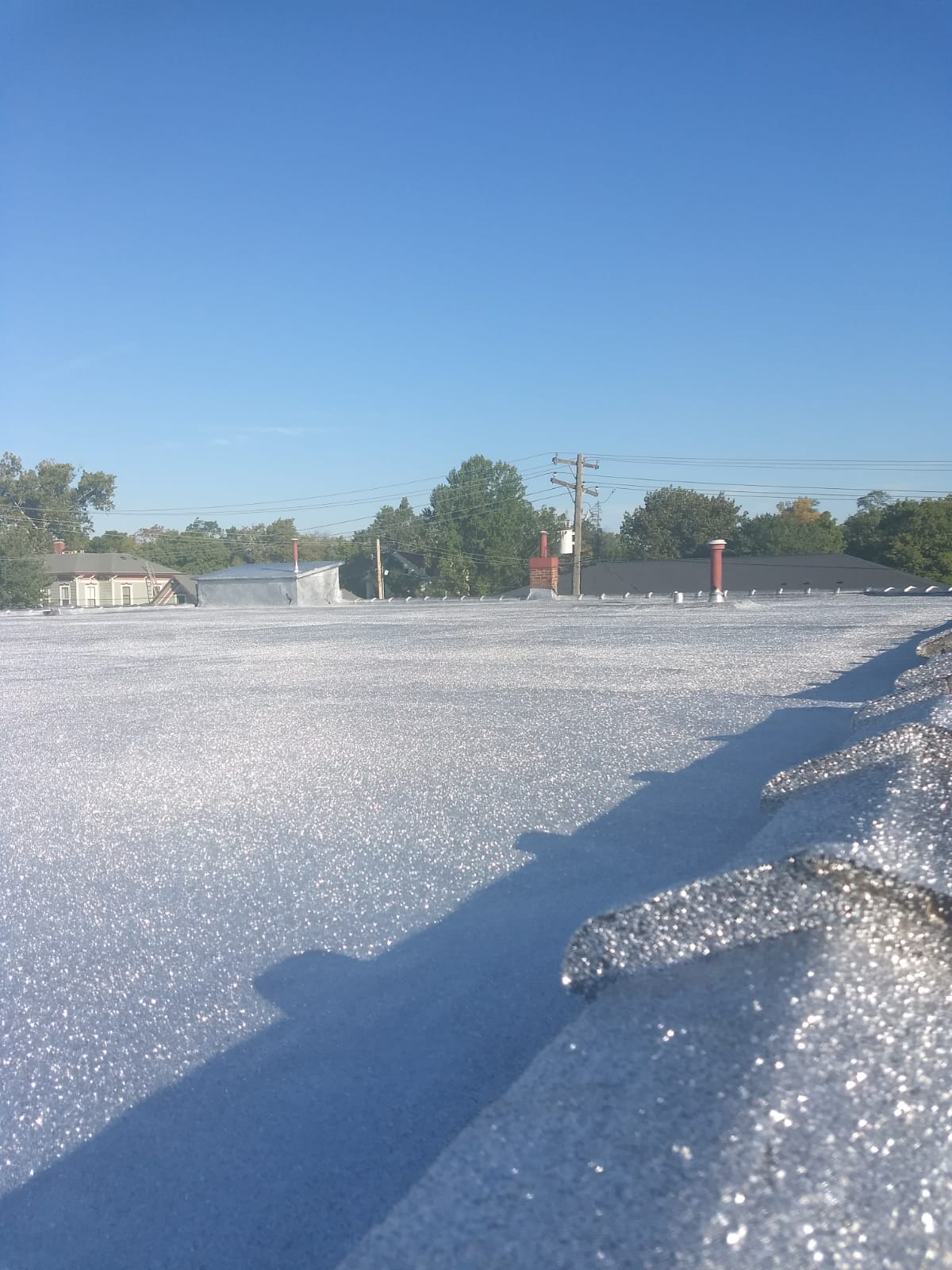 Aluminum chip roof 20 year roof warranty 