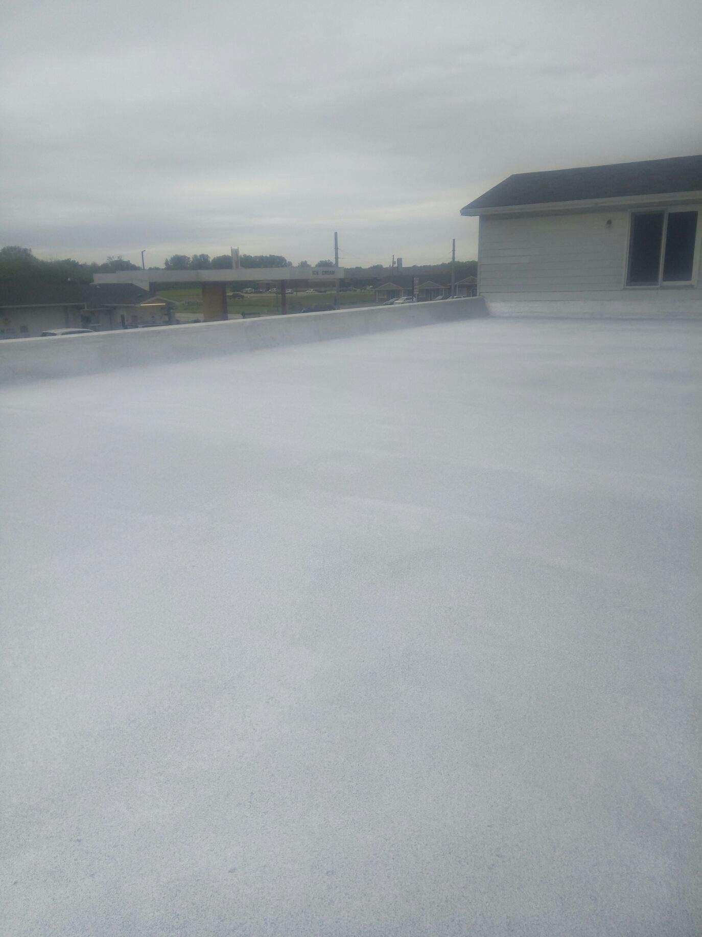 Aluminum coating roof 15 year warranty roof