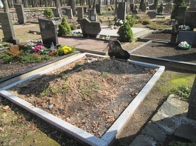 kapavietes sutvarkymas