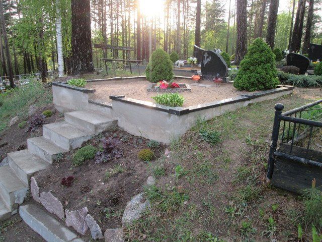 kapavietes sutvarkymas