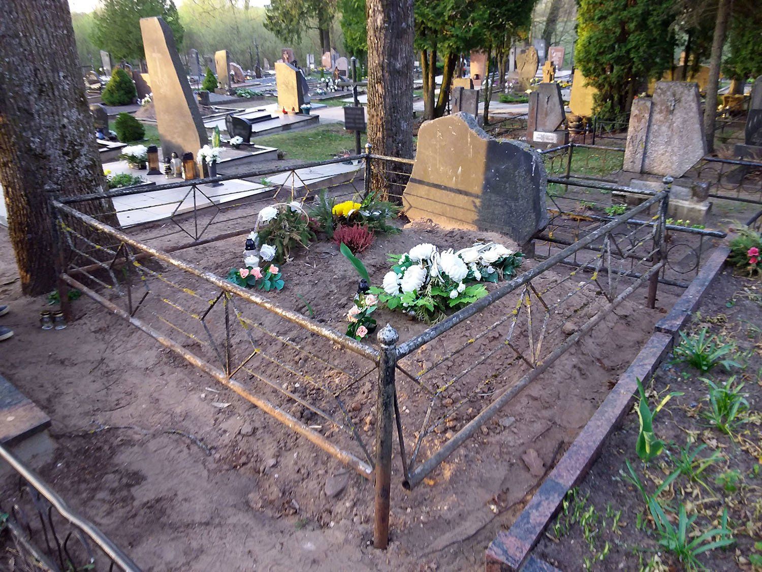 kapavietes sutvarkymas