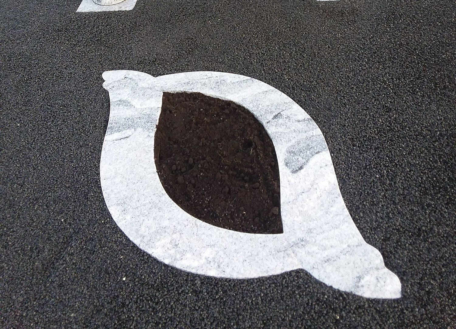 kapavietė su įrengtu gėlynu