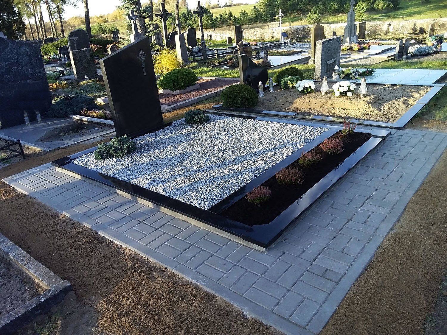 sutvarkytos kapavietės