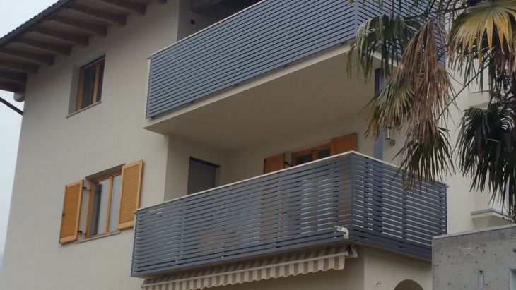 Eisengeländer für Balkone