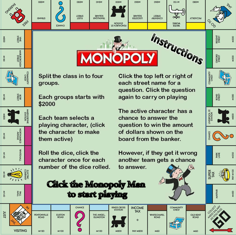 Interactive Monopoly
