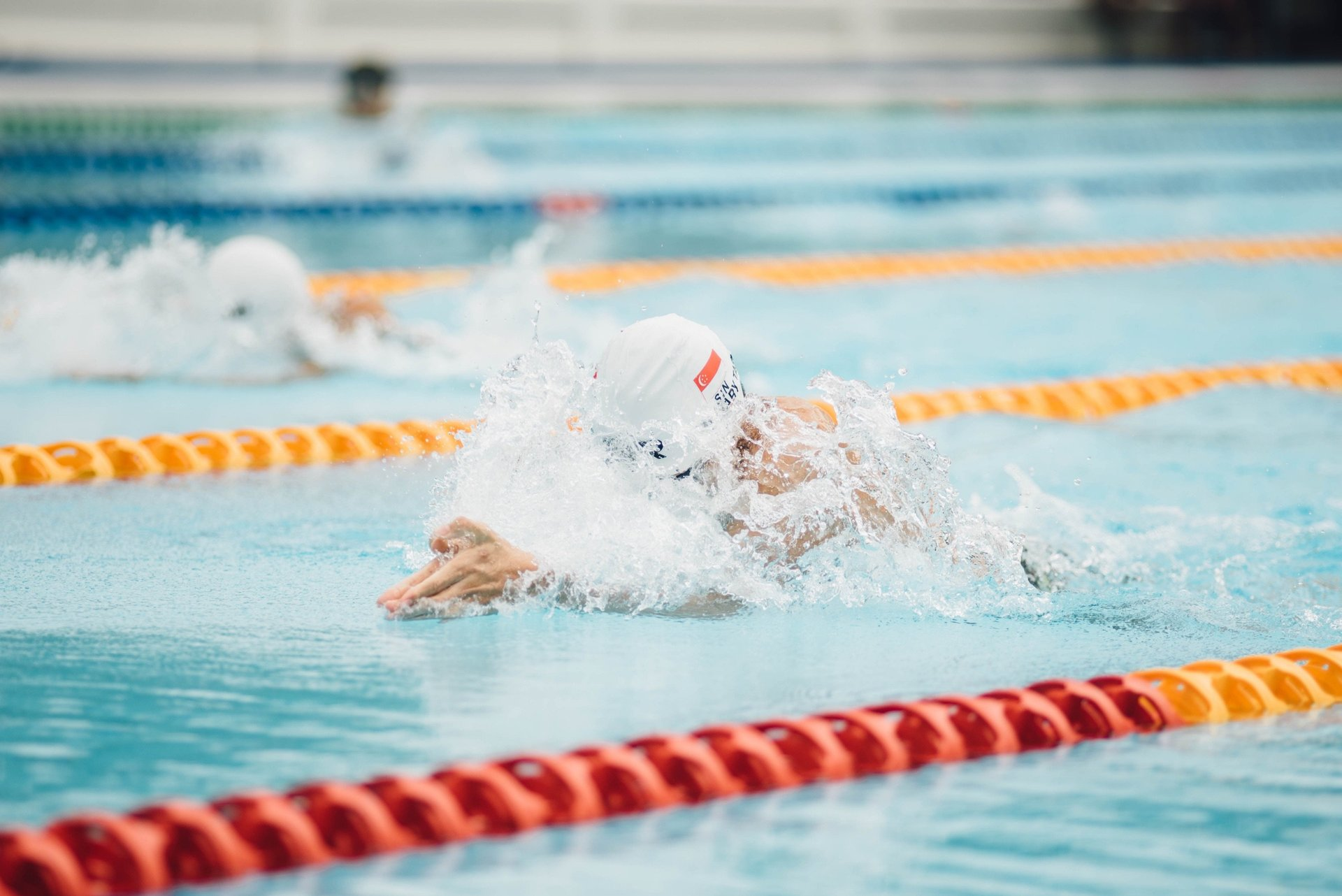 sports swimming at the school 
