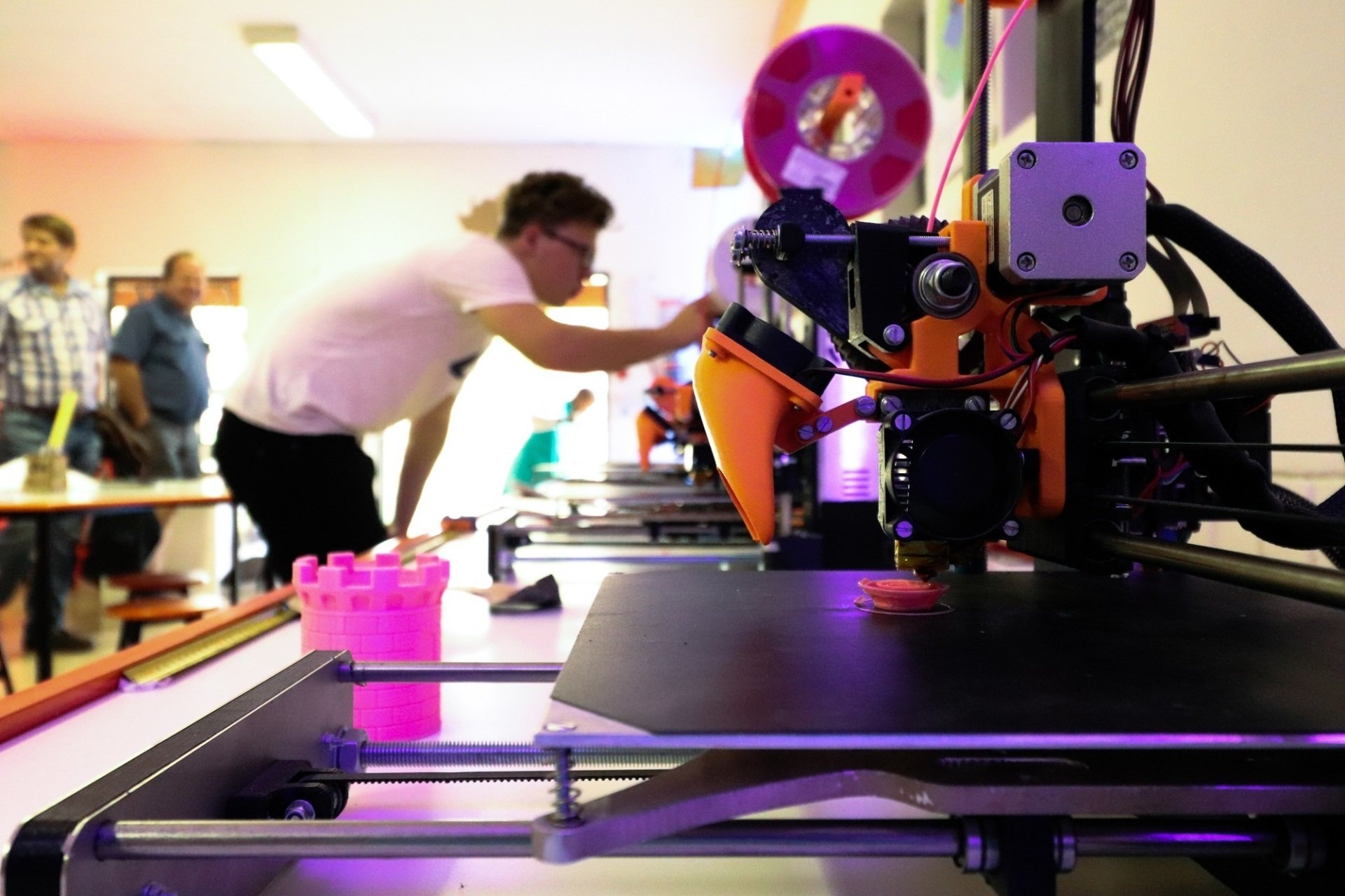 technology projects made in the school 