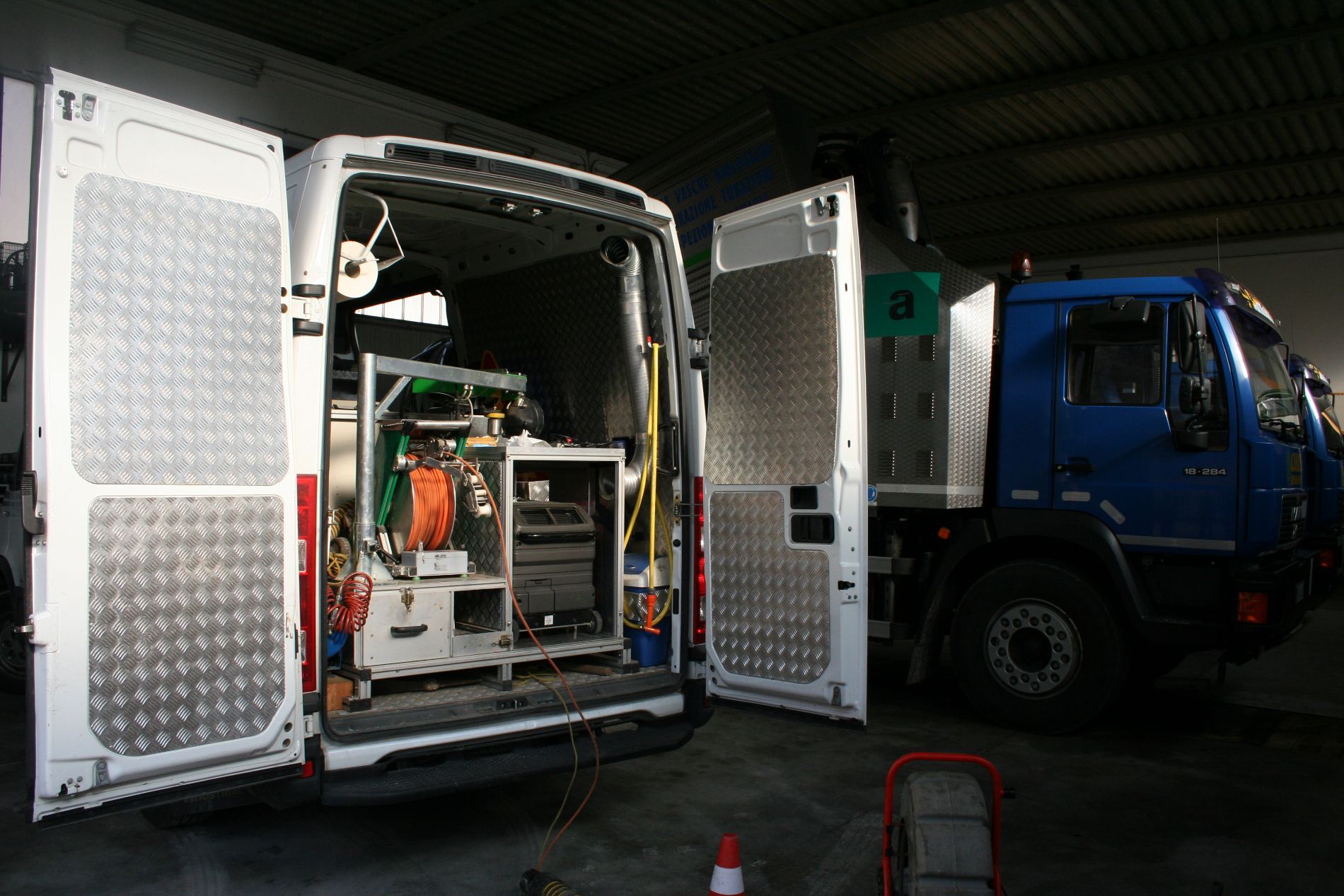 mezzi per la videoispezione di tubazioni