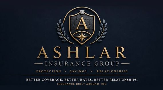 A close up of a worldwide insurance agency logo on a piece of paper.