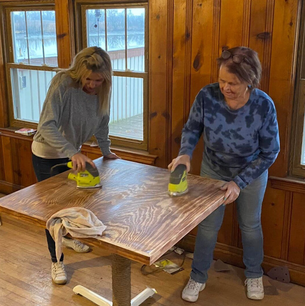 Jeanette & Judy at Kraby J's in Antioch, Illinois