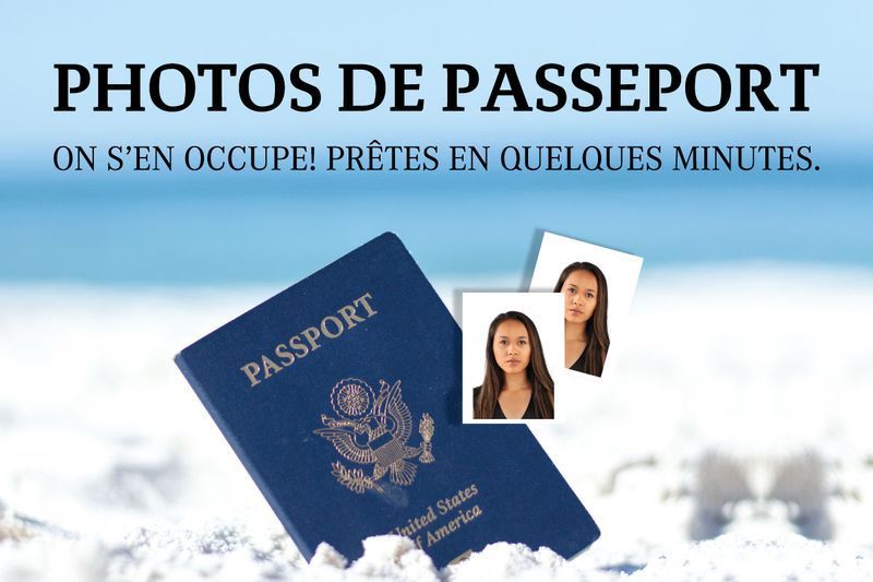 un passeport des états-unis est posé sur la neige