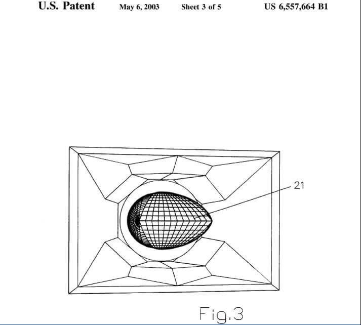 U.S. patent diagram of loudspeaker waveguide and phase plug