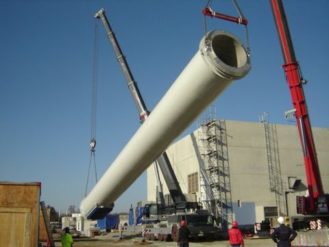 power plant installation