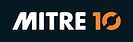 The mitre 10 logo is on a dark blue background.