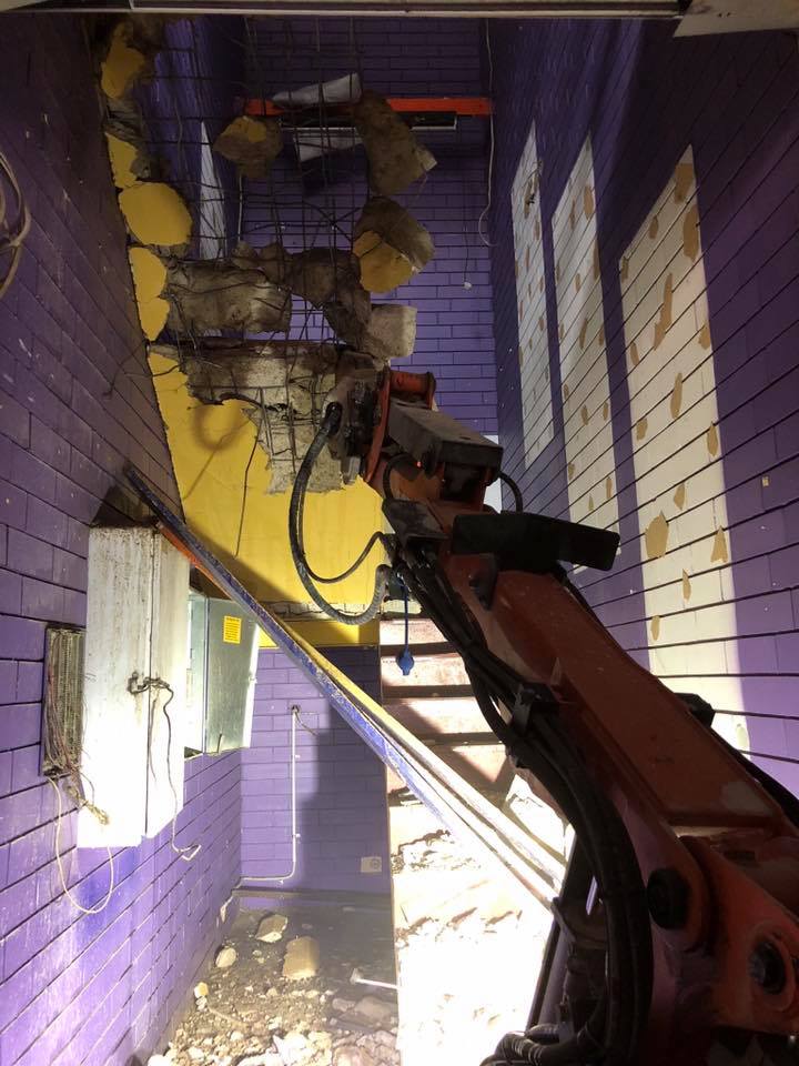 Demolition Robot Drilling — Rosewater, SA — Supercore