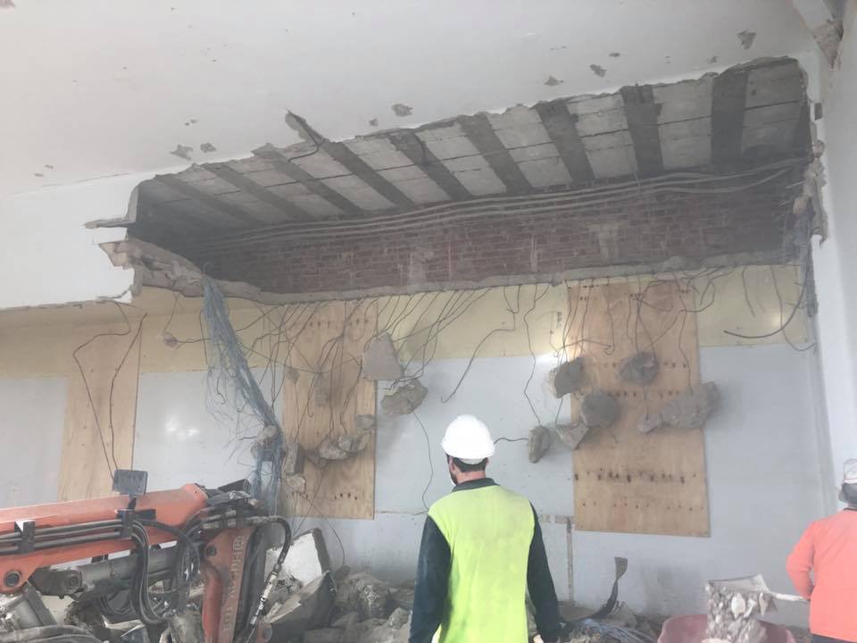 Partly Demolished Ceiling — Rosewater, SA — Supercore