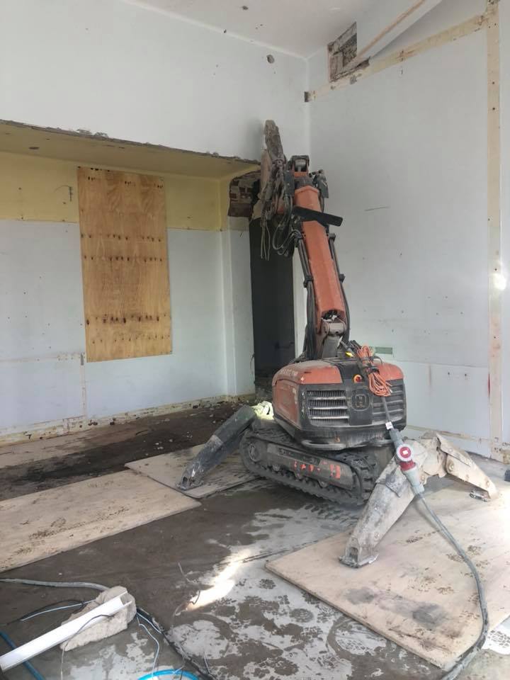 Robot Being Used For Demolition — Rosewater, SA — Supercore