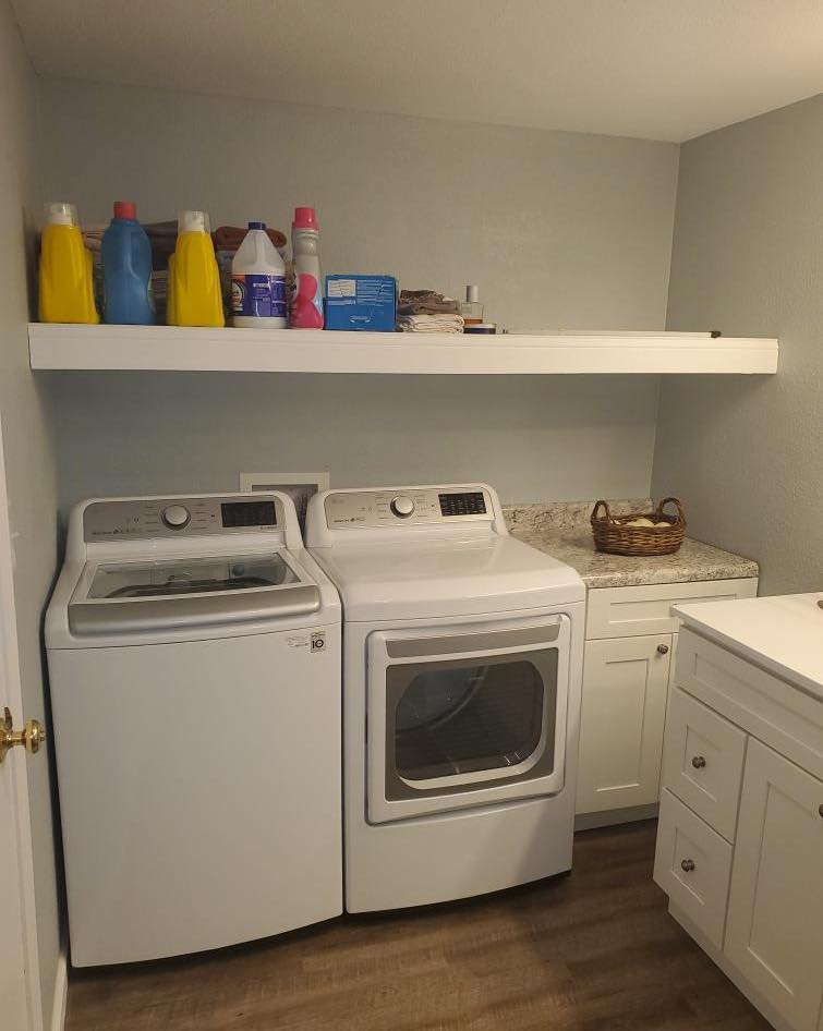 Laundry Room With Appliances | Coeburn, VA | Fortitude Construction & Restoration