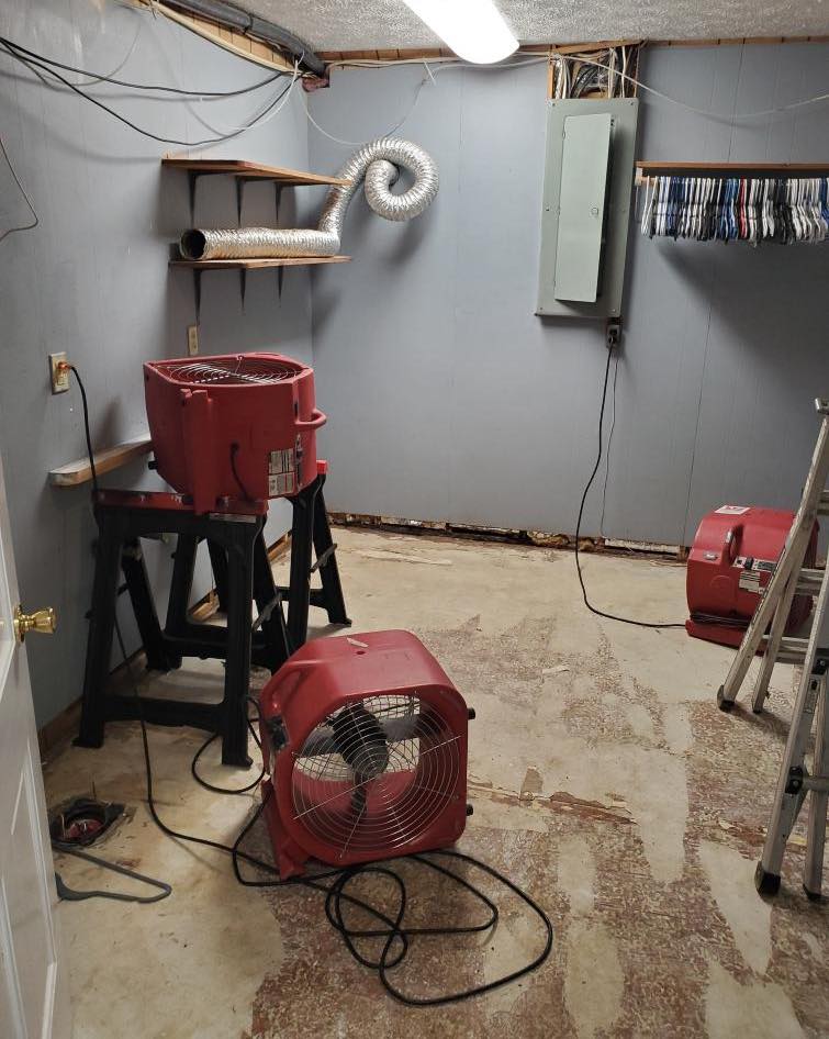 Drying Laundry Room | Coeburn, VA | Fortitude Construction & Restoration