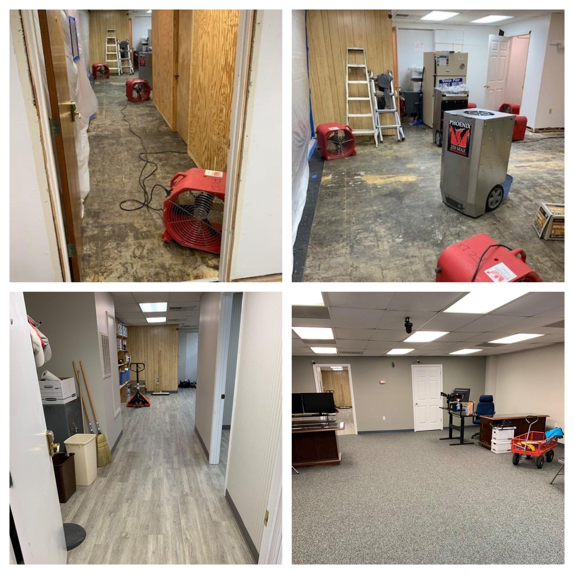 Drying Wet Room | Coeburn, VA | Fortitude Construction & Restoration