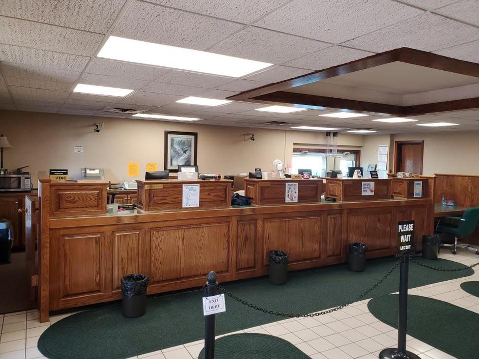 Office Counter After Renovation | Coeburn, VA | Fortitude Construction & Restoration