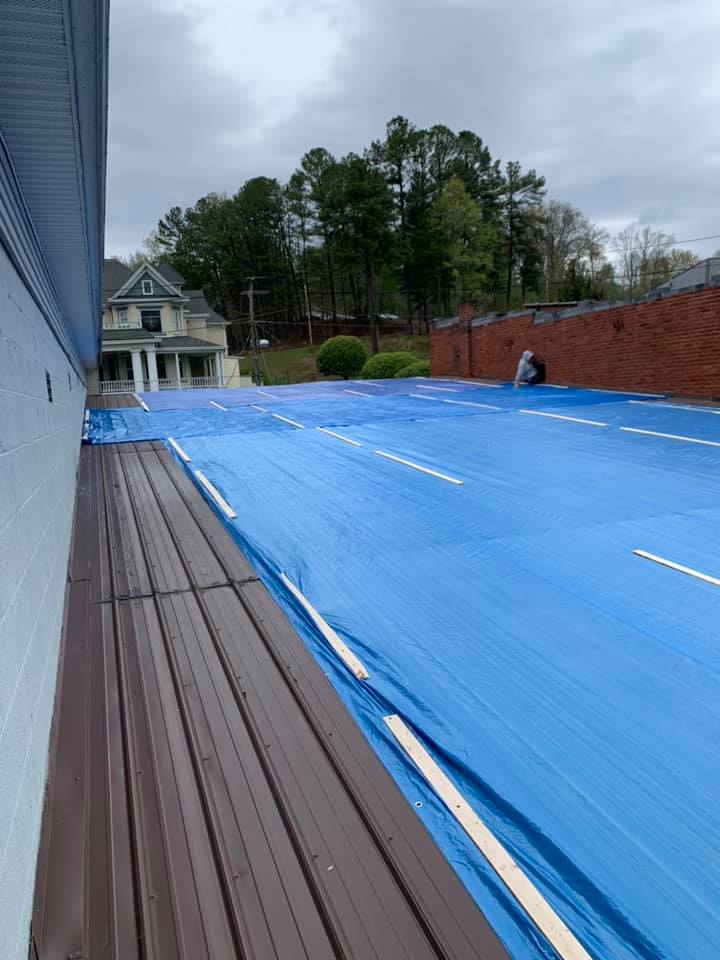 Covering Damaged Roof | Coeburn, VA | Fortitude Construction & Restoration