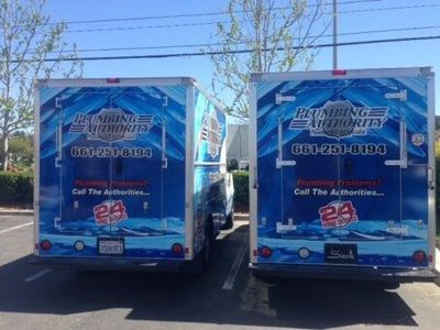 The Plumbing Authority trucks - Santa Clarita, CA