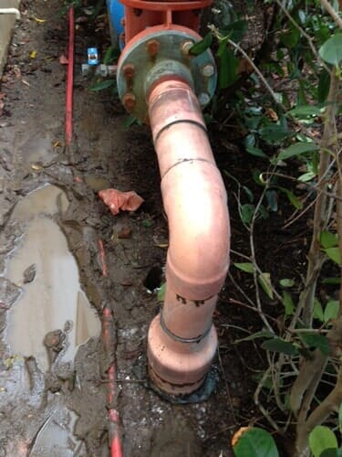 Outdoor Plumbing and Maintenance — Plumbing Work in Santa Clarita, CA