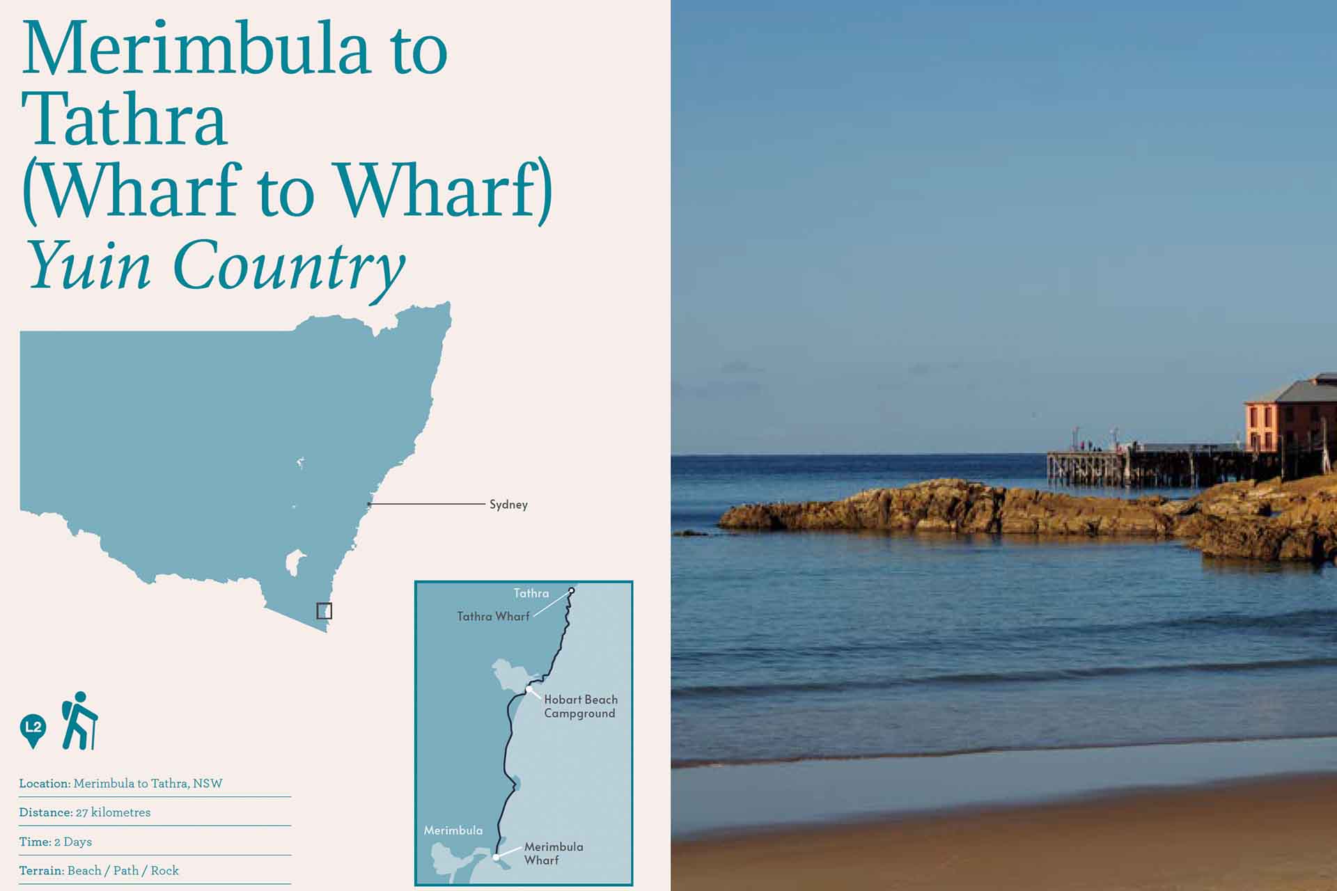 Wharf to Wharf Walk Track Notes Brochure