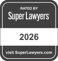 Super Lawyers 2026 rating badge