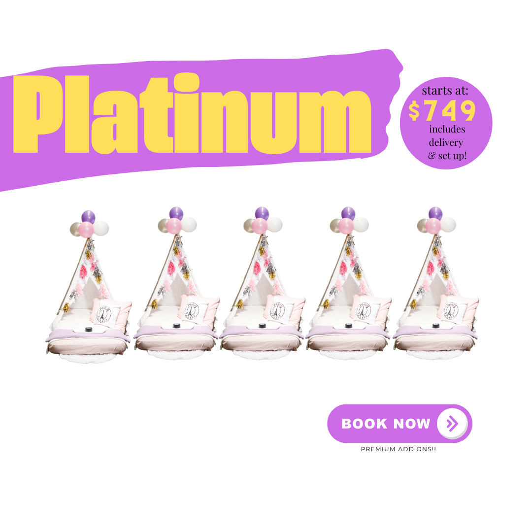A purple banner with the word platinum on it